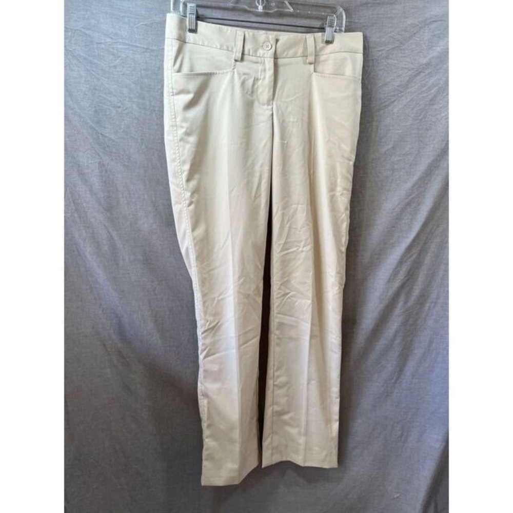 Smallwood's Yachtwear Pants Womens 6‎ Ivory Chino Casual Ladies 32x31.